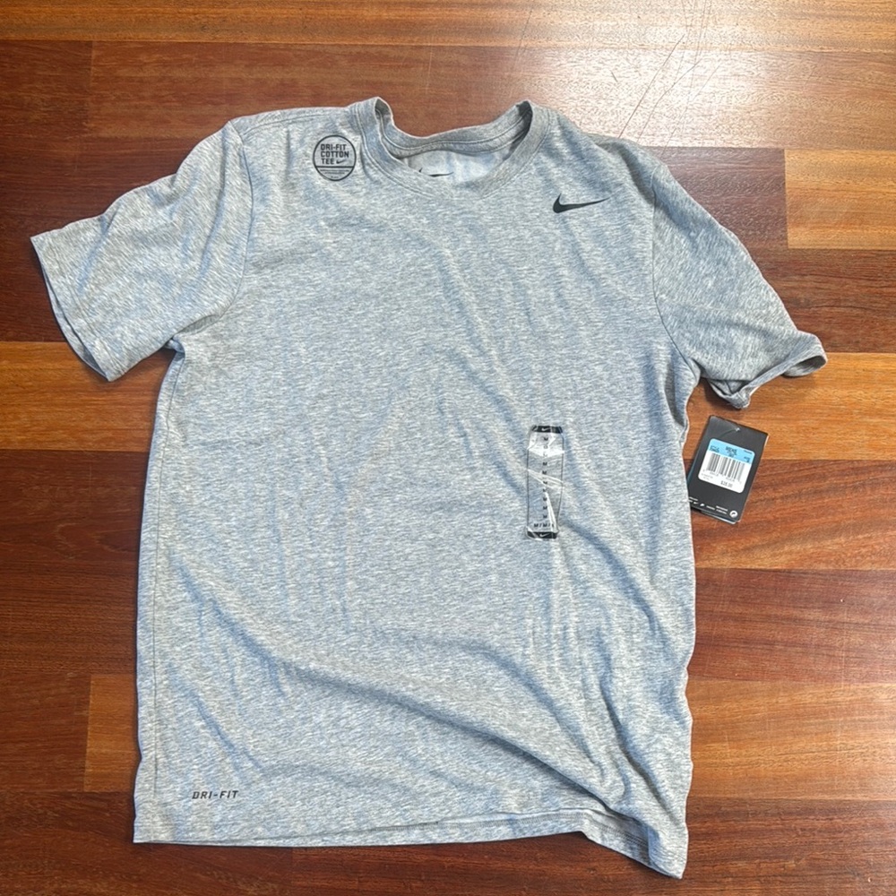 Nike Heather Gray Dri-FIT Tee
